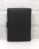 Мъжки портфейл от естествена кожа 302Н черен, вертикален, голям, тип органайзер