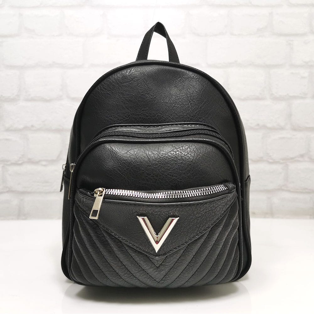 ranica-0029-2 Раница от еко кожа 0029Н черна, малка