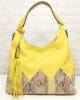 Чанта Мария С 35260Ж жълт с цветове Чанта Мария С 35260Ж жълт с цветове