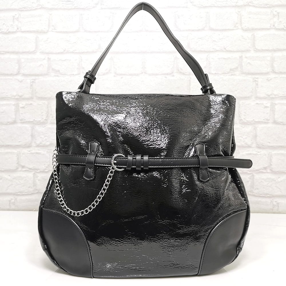 damska-chanta-35309-15 Чанта Мария С 35309Н черна, лъскава