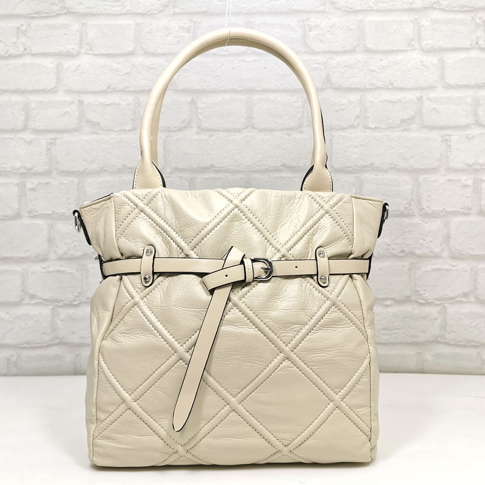 damska-chanta-35343-9 Чанта Мария С 35343БЕ бежова, средно голяма