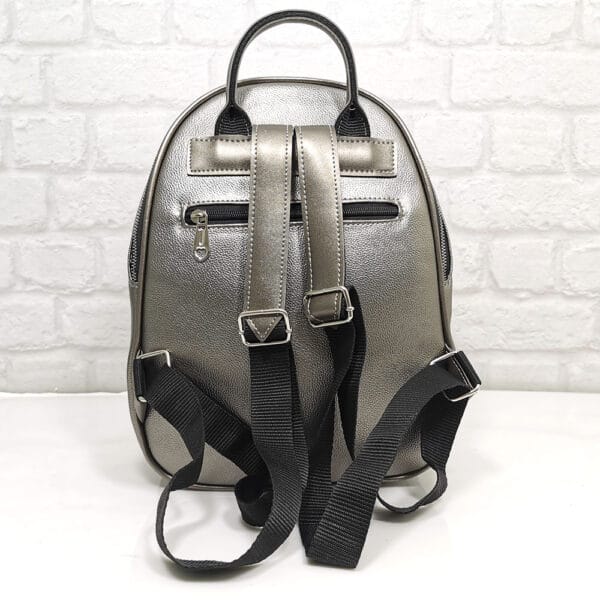 Дамска раница Еврика сребриста инокс - EvrikaShop