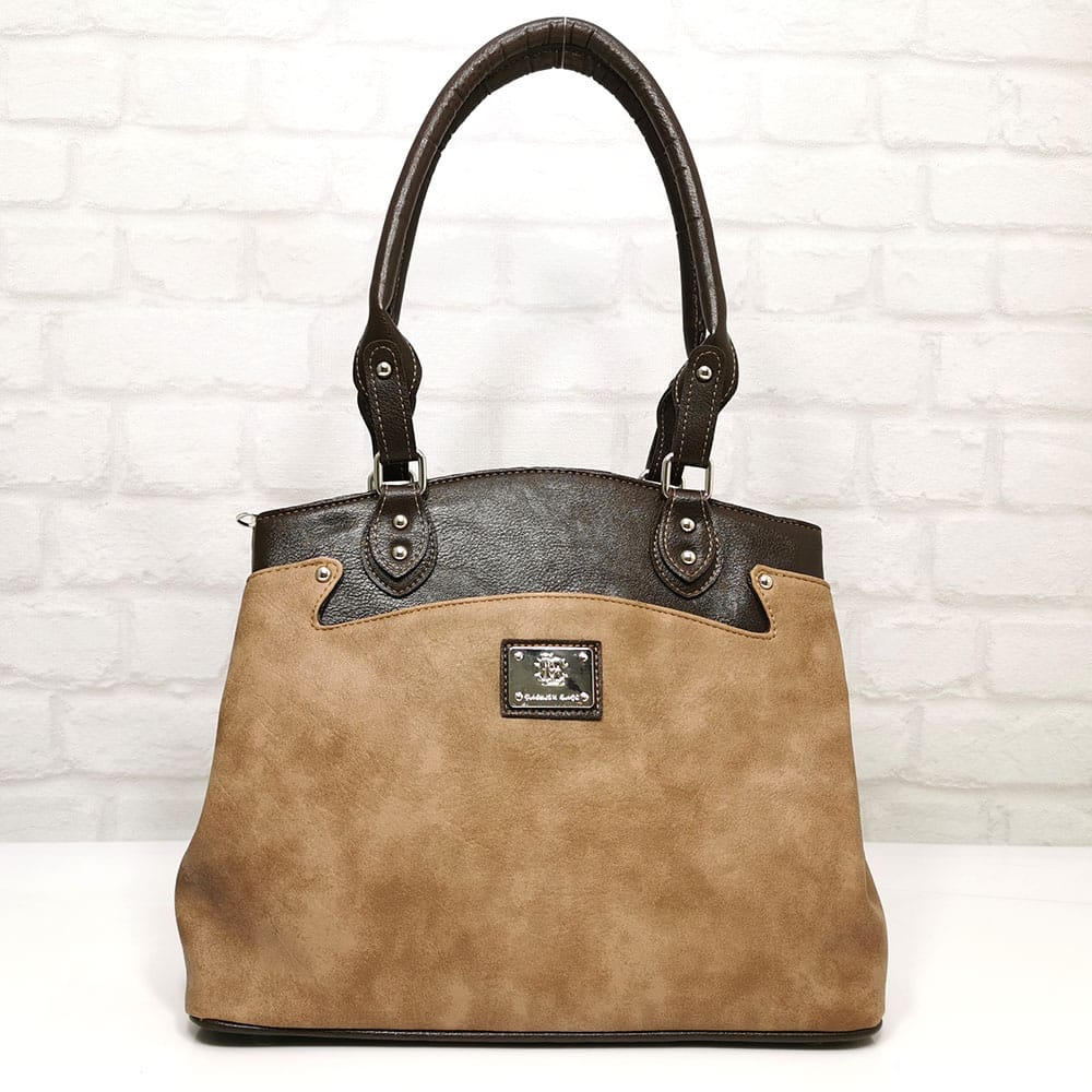 chanta-1177n Чанта Еврика 2288БЕ бежова с кафяво