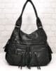Чанта 1511Н черна, голяма, с много джобчета