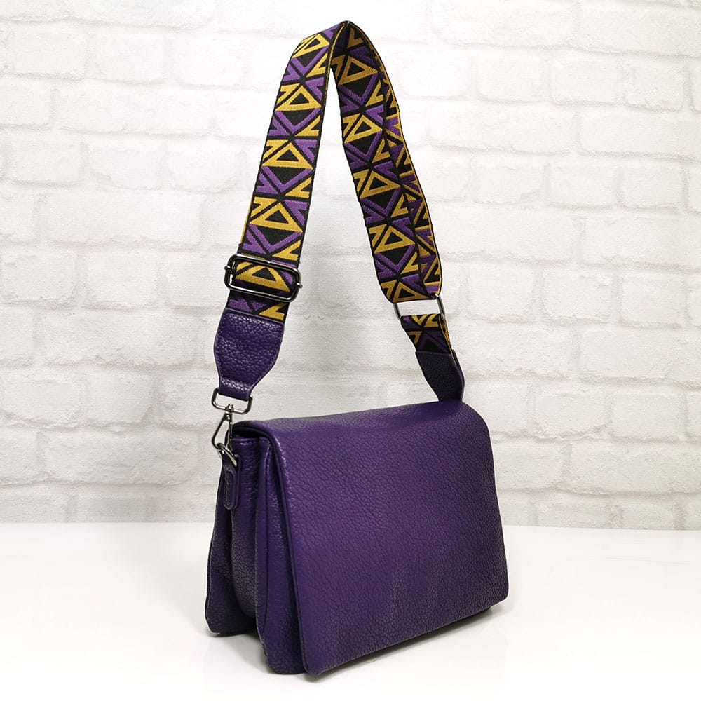 chanta-23418-2 Чанта 3418ТЛ тъмно лилава, средно голяма