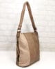 Чанта 6750БЕ бежова гама, средно голяма