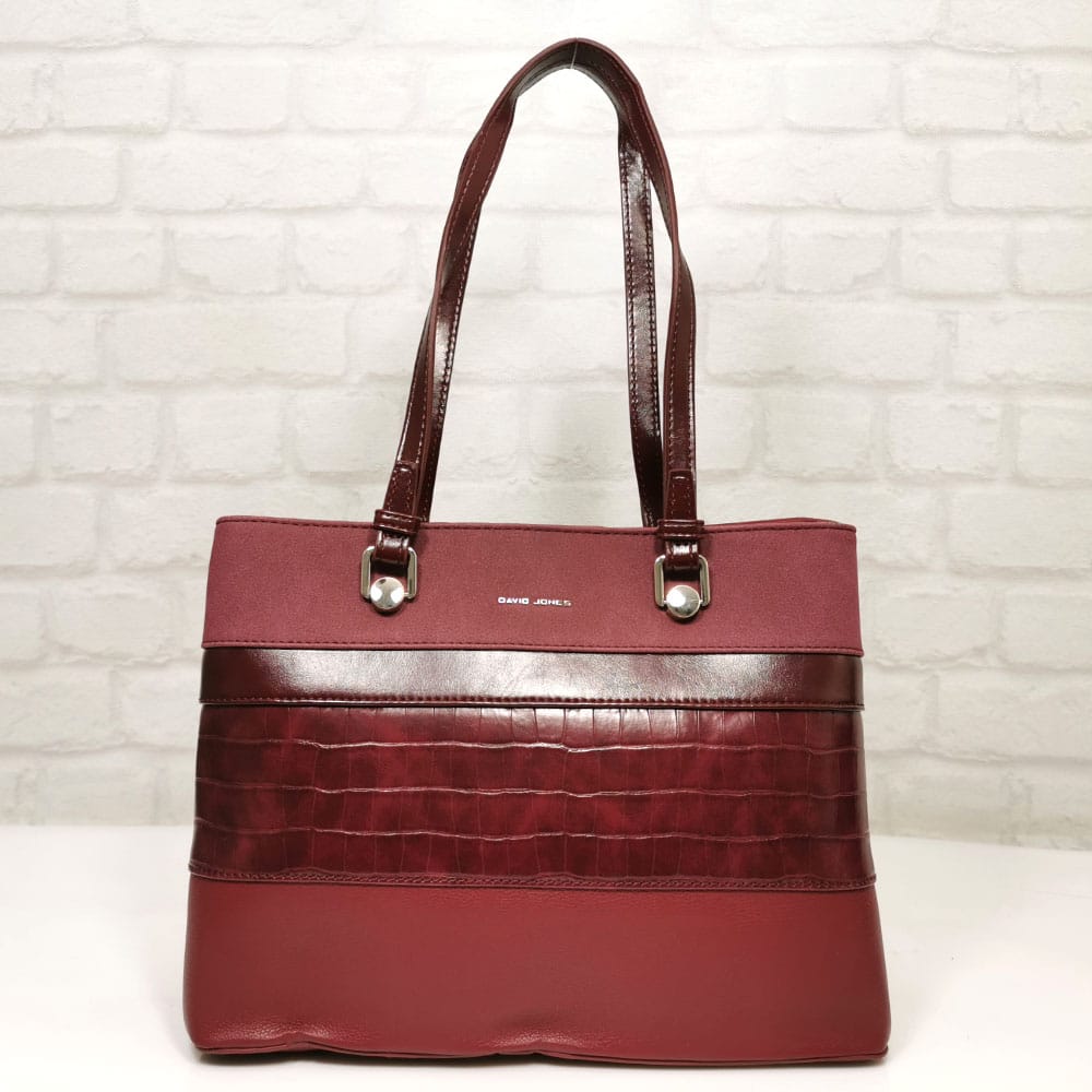 chanta-david-jones-6817-3-9 Чанта David Jones 6817-3СН червена