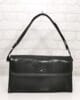 Чанта Еврика 100016Н черна, средно голяма, лъскава