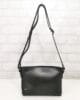 Чанта Еврика 10791-31Н черна, естествена кожа, малка