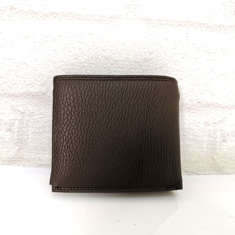 portfejl-1570-1 Мъжки портфейл естествена кожа 1570ТК тъмно кафяв, хоризонтален