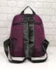 Раница 6204БО бордо към лилаво, текстилна