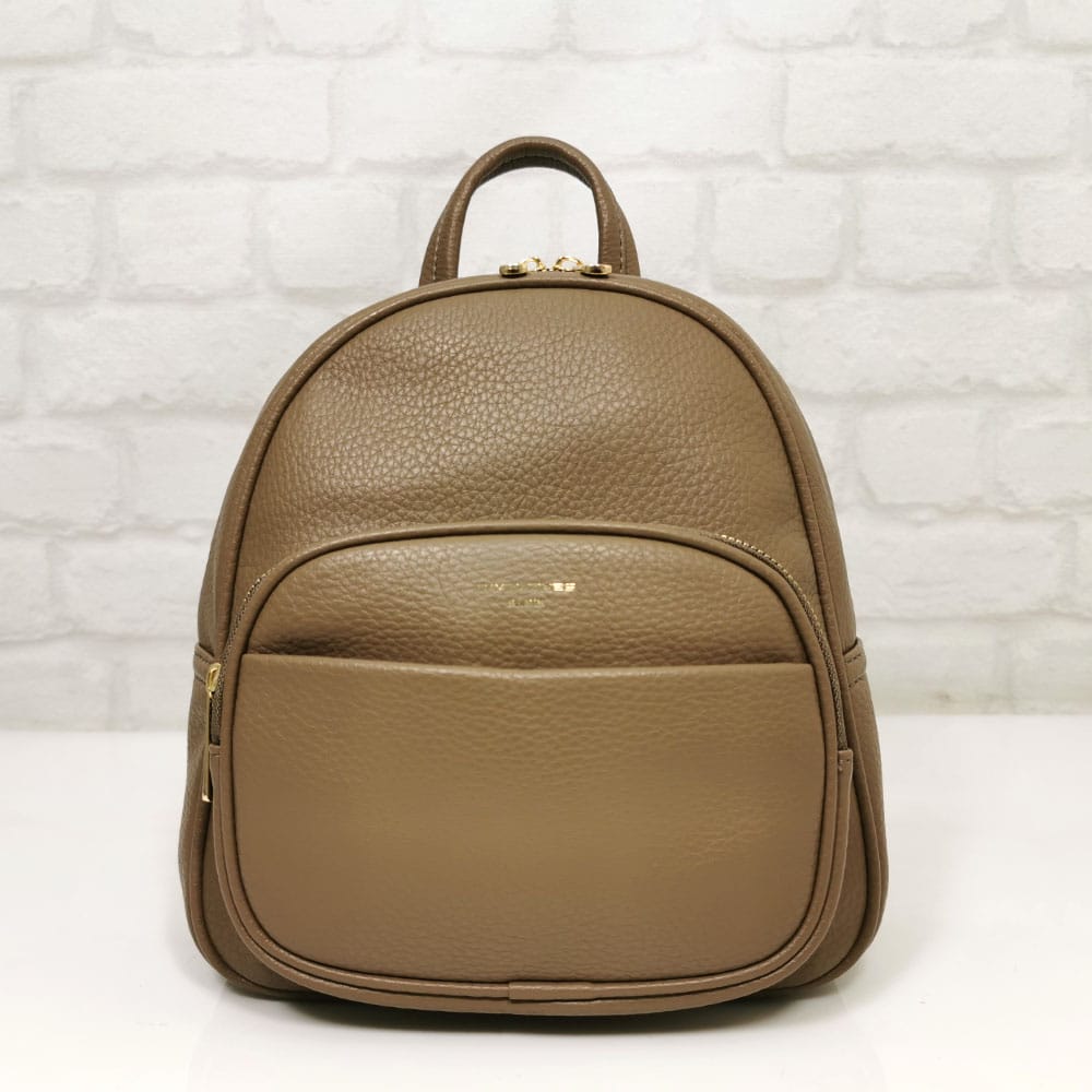 ranica-dj700-2 Раница David Jones 7000-2БЕ бежова, малка