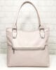 Чанта 13398БР светло бежово с розов оттенък