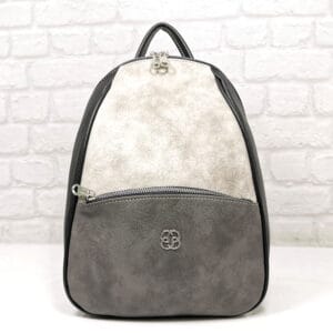 Раница Еврика 2434ТСН сива с черно