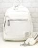 Чанта тип раница 132030Б бяла, голяма