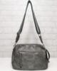 Чанта N199СМ сив меланж, средно голяма