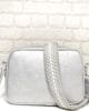 Чанта И17СР сребриста, малка