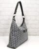 Чанта Z313CH сива с черно, текстилна
