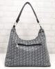Чанта Z313CH сива с черно, текстилна