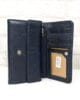 Портмоне естествена кожа 1001ТС тъмно синьо, голямо