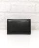 Портмоне 23-18Н черно, естествена кожа, средно голямо