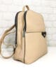 Раница 7122BE бежова, голяма А4