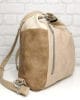 Чанта-раница Еврика 2428BE бежова гама Чанта-раница Еврика 2428BE бежова гама