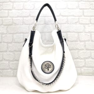 Чанта Еврика 564BTS бяла с тъмно синьо