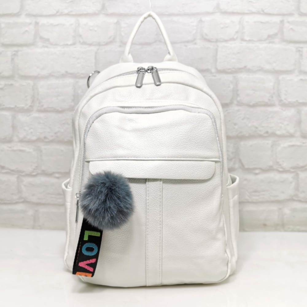 ranica-139870-11 Раница 139870-11BL бяла, средно голяма