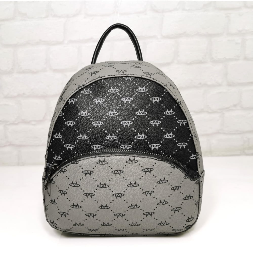 ranica-2161-3 Раница 2161HS сива с черно, малка