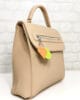 Чанта-раница 317BE бежова, средно голяма