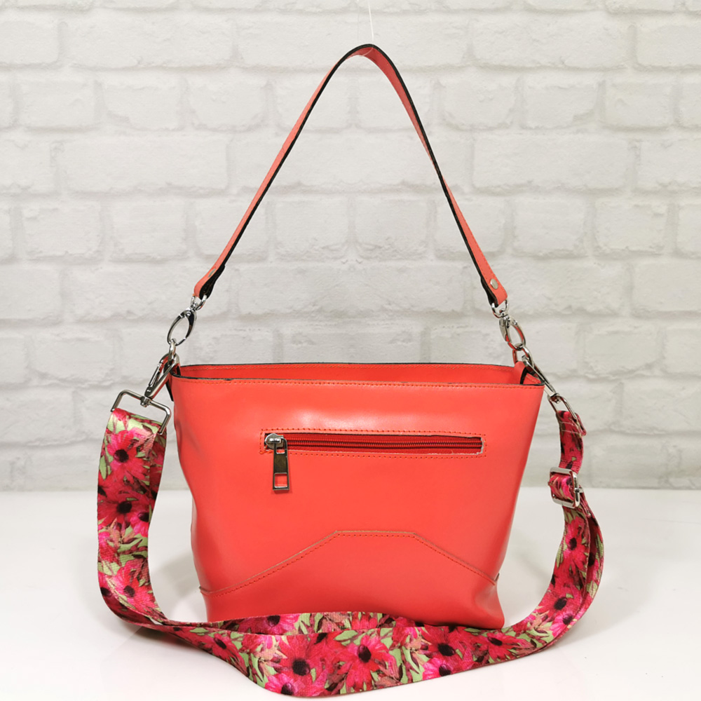 damska-chanta-10ek-3-5 Чанта "Еврика" 10EK-1KO цвят "корал" от естествена кожа, средно голяма