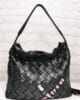 Дамска чанта 0880H черна, средно голяма