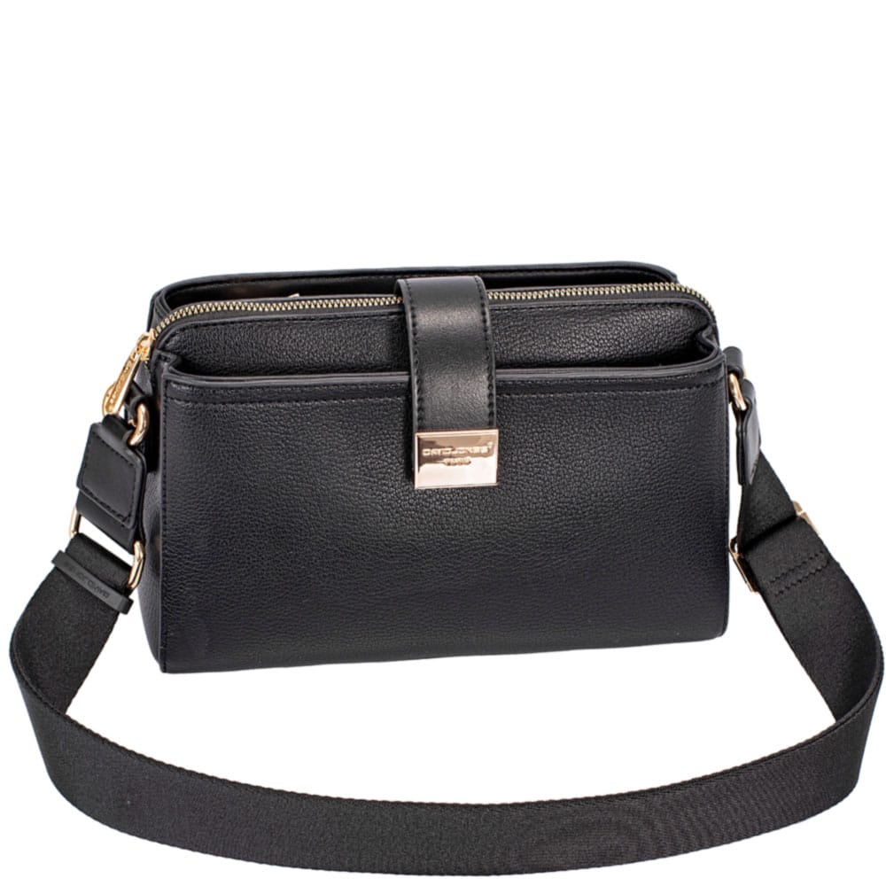 chanta-David Jones-7437-1-18 Чанта David Jones 7437-1H черна, малка