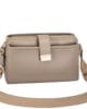 Чанта David Jones 7437-1BE бежова, малка