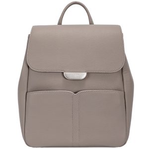 Раница David Jones 7710SB сивеещо бежово, средно голяма