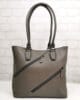 Дамска чанта 136123SV сива, средно голяма