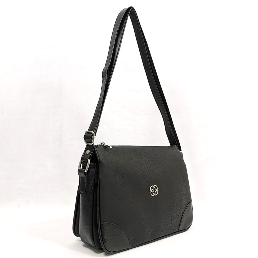 damska-chanta-2436h Чанта Еврика черна, средно голяма 2436H