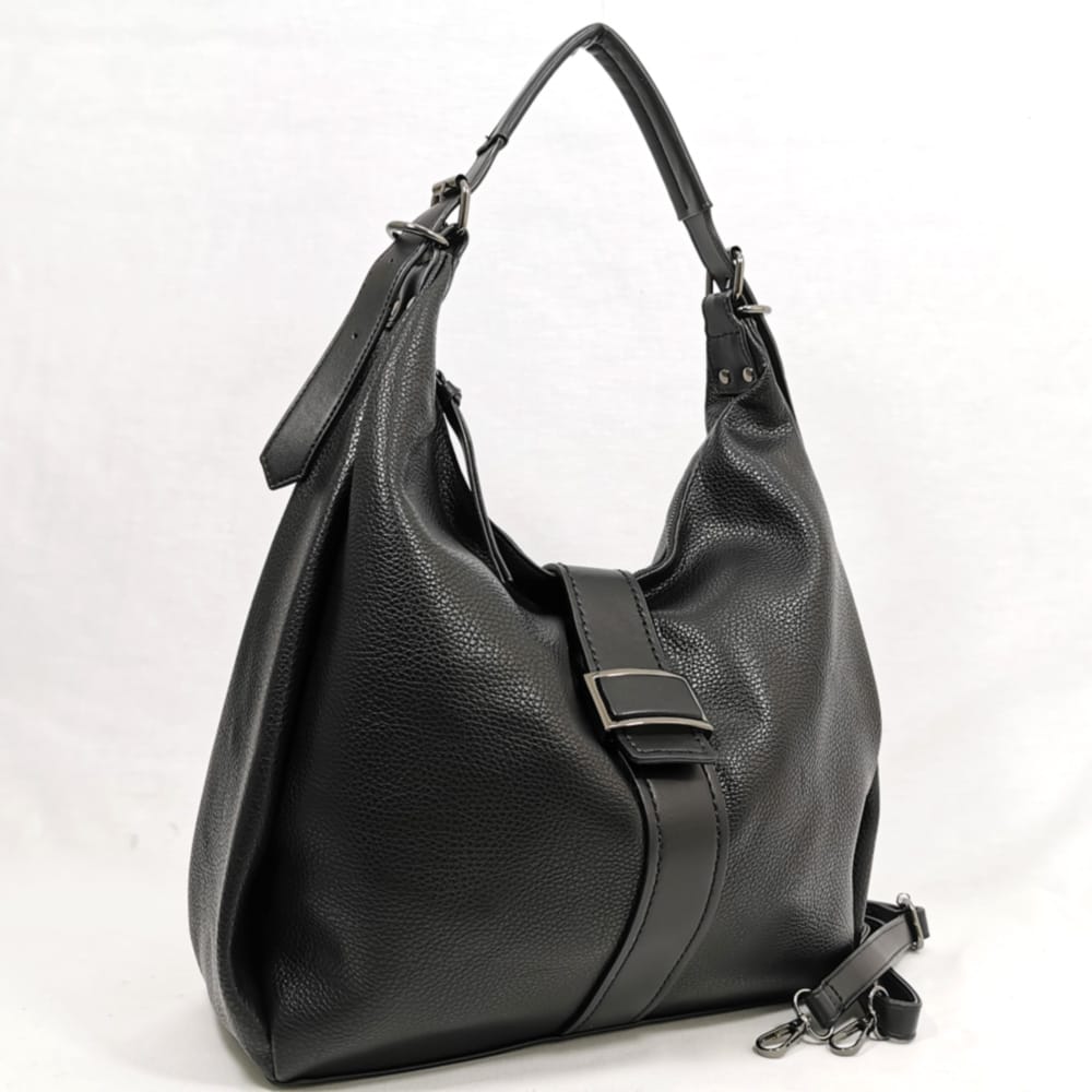 damska-chanta-351-15 Дамска чанта черна, средно голяма 351H