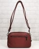 Данска чанта 490BO бордо, малка