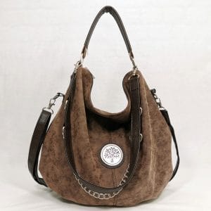 Чанта Еврика светло кафява, голяма 564SK