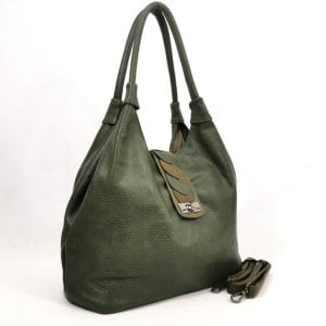 Дамска чанта зелена, средно голяма 380Z