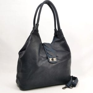 Дамска чанта тъмно синя, средно голяма 380TS