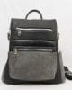 Дамска раница 2484SH черна със сиво Дамска раница 2484SH черна със сиво
