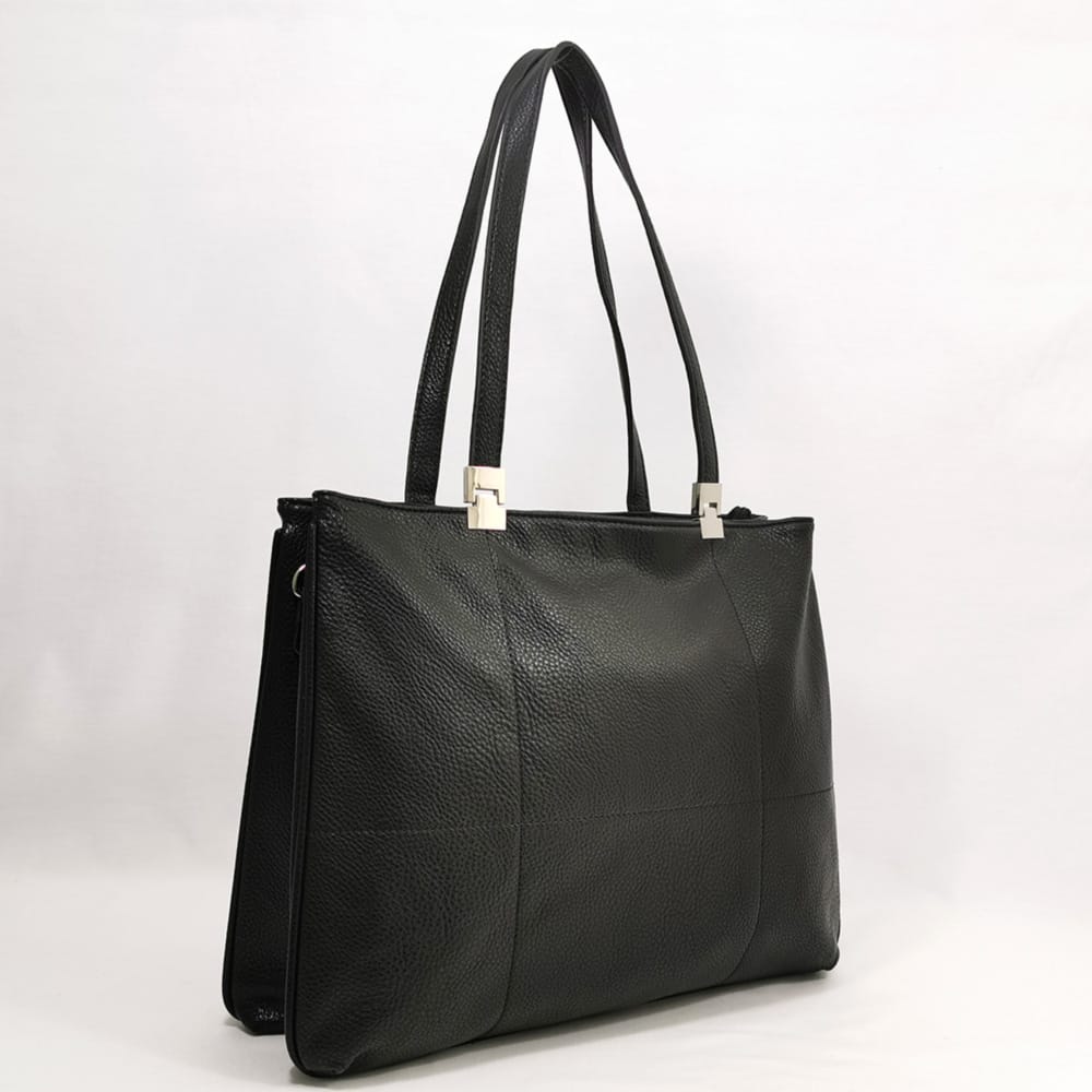 damska-chanta-0046 Дамска чанта голяма, черна 0046H