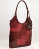 Дамска чанта бордо гама, голяма 0080BO Дамска чанта бордо гама, голяма 0080BO