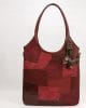 Дамска чанта бордо гама, голяма 0080BO Дамска чанта бордо гама, голяма 0080BO