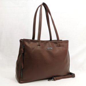 Дамска чанта тъмно кафяв, голяма 5081TK