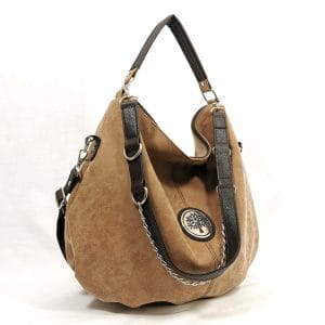 Чанта Еврика 564СБ светло бежова, голяма