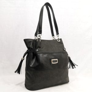 Чанта Еврика черна, средно голяма 676-1Н